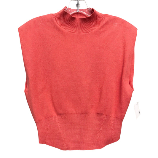 Vest Sweater By Pilcro In Orange, Size:S