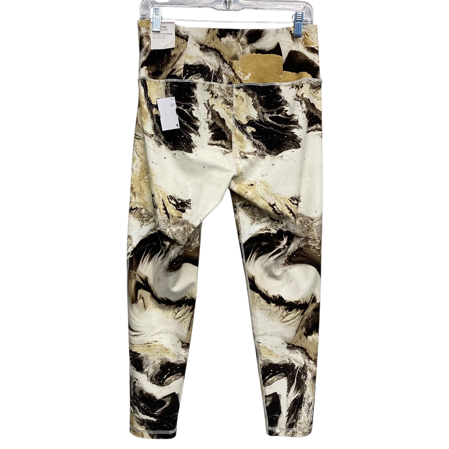 Athletic Capris By Calia In Brown & Tan, Size:L