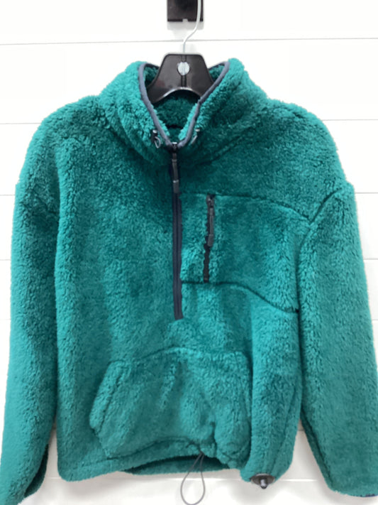 Jacket Faux Fur & Sherpa By Pink In Green, Size:Xs