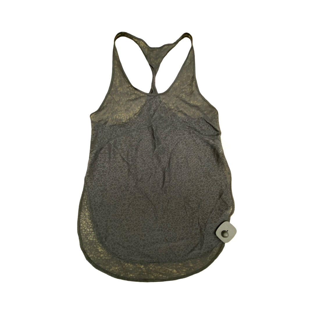 Athletic Tank Top By Lululemon In Black, Size:S