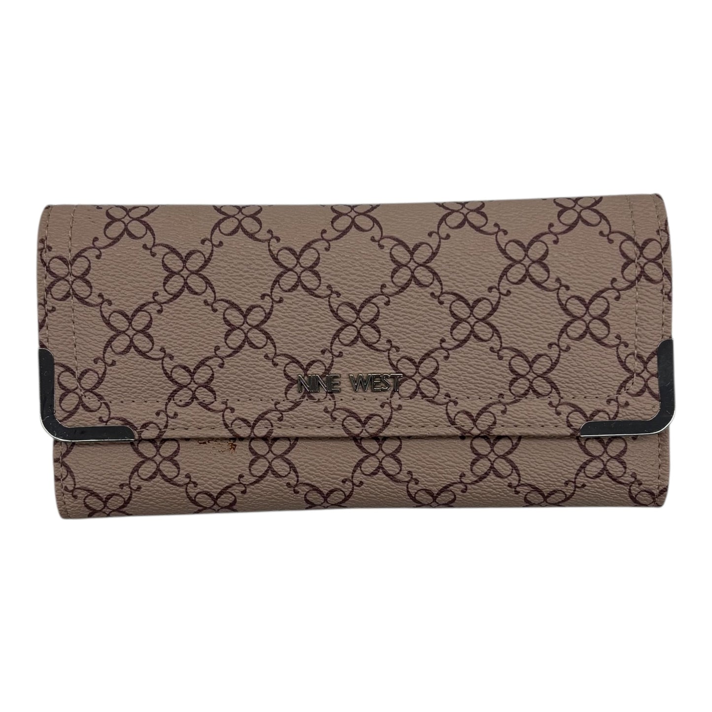 Wallet By Nine West In Tan, Size:Large