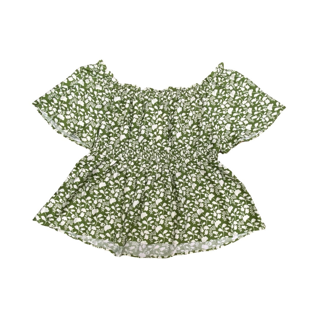Top Ss By Cmc In Green & White, Size:Xxl