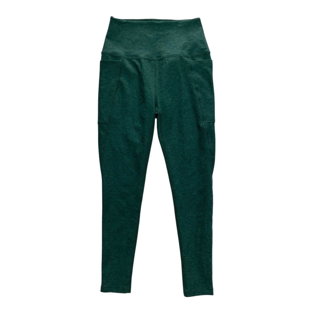 Athletic Leggings By Beyond Yoga In Green, Size:M