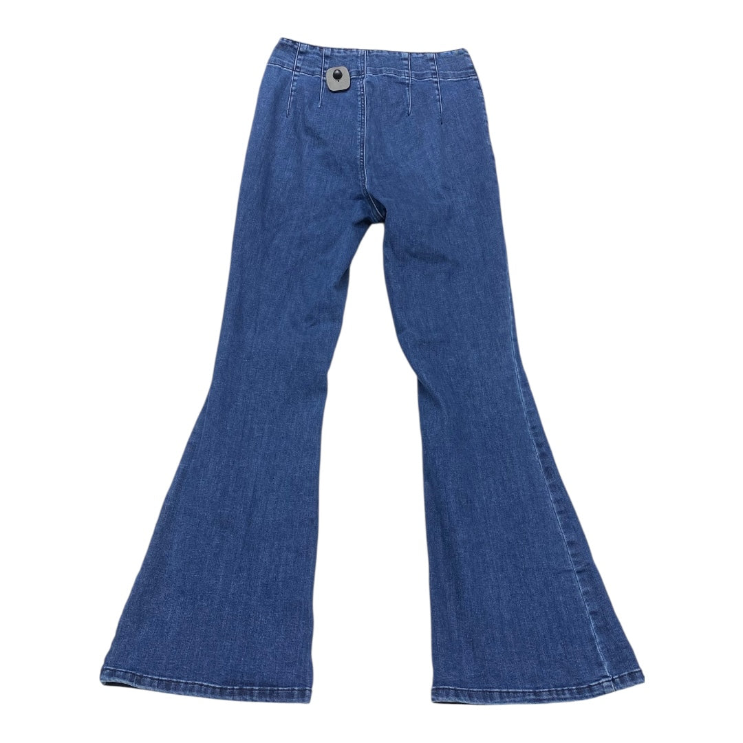 Jeans Flared By Maurices In Blue Denim, Size:8