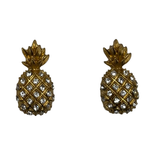 Earrings Stud By J. Crew In Gold