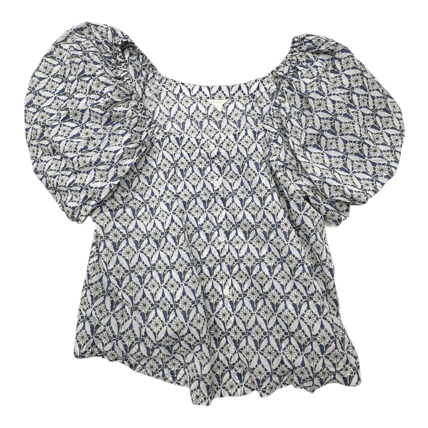 Top Ss By Caslon In Floral Print, Size:1X