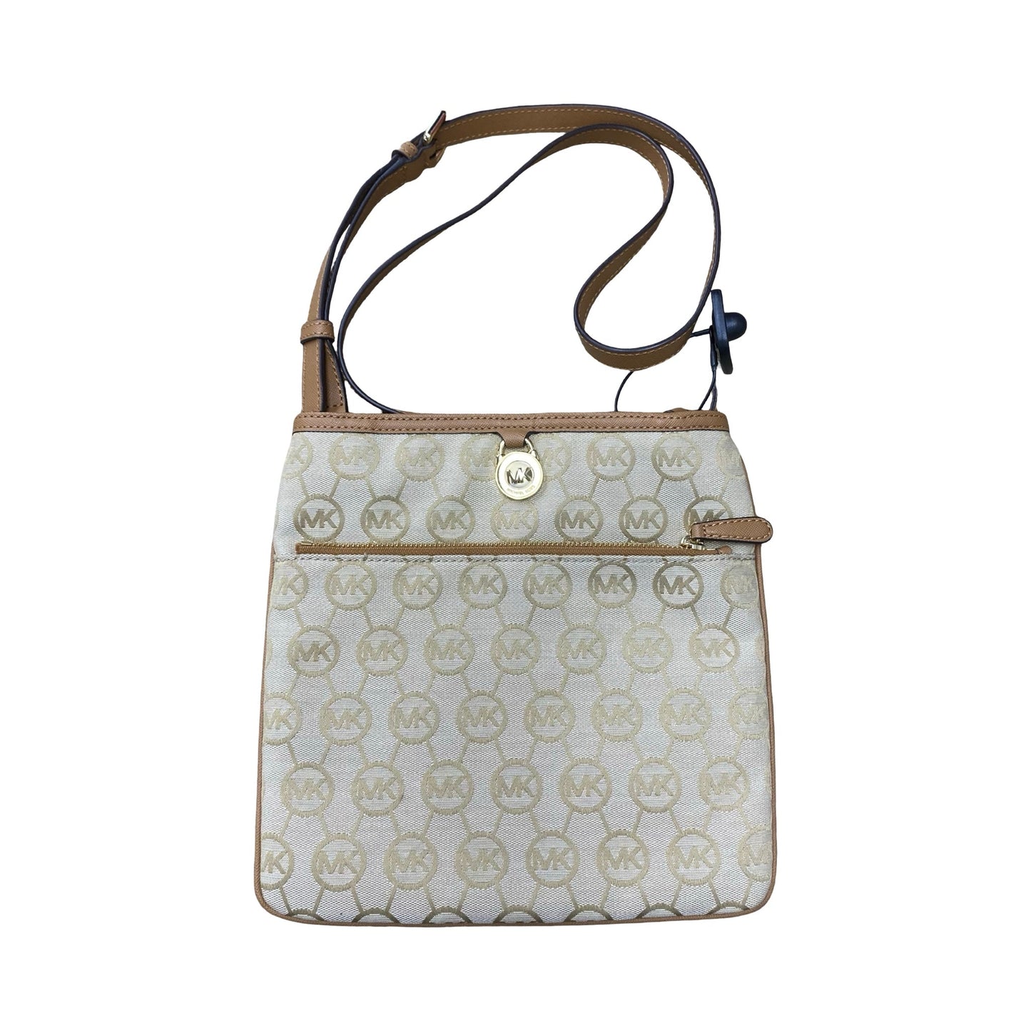 Handbag Designer By Michael Kors In Tan, Size:Medium