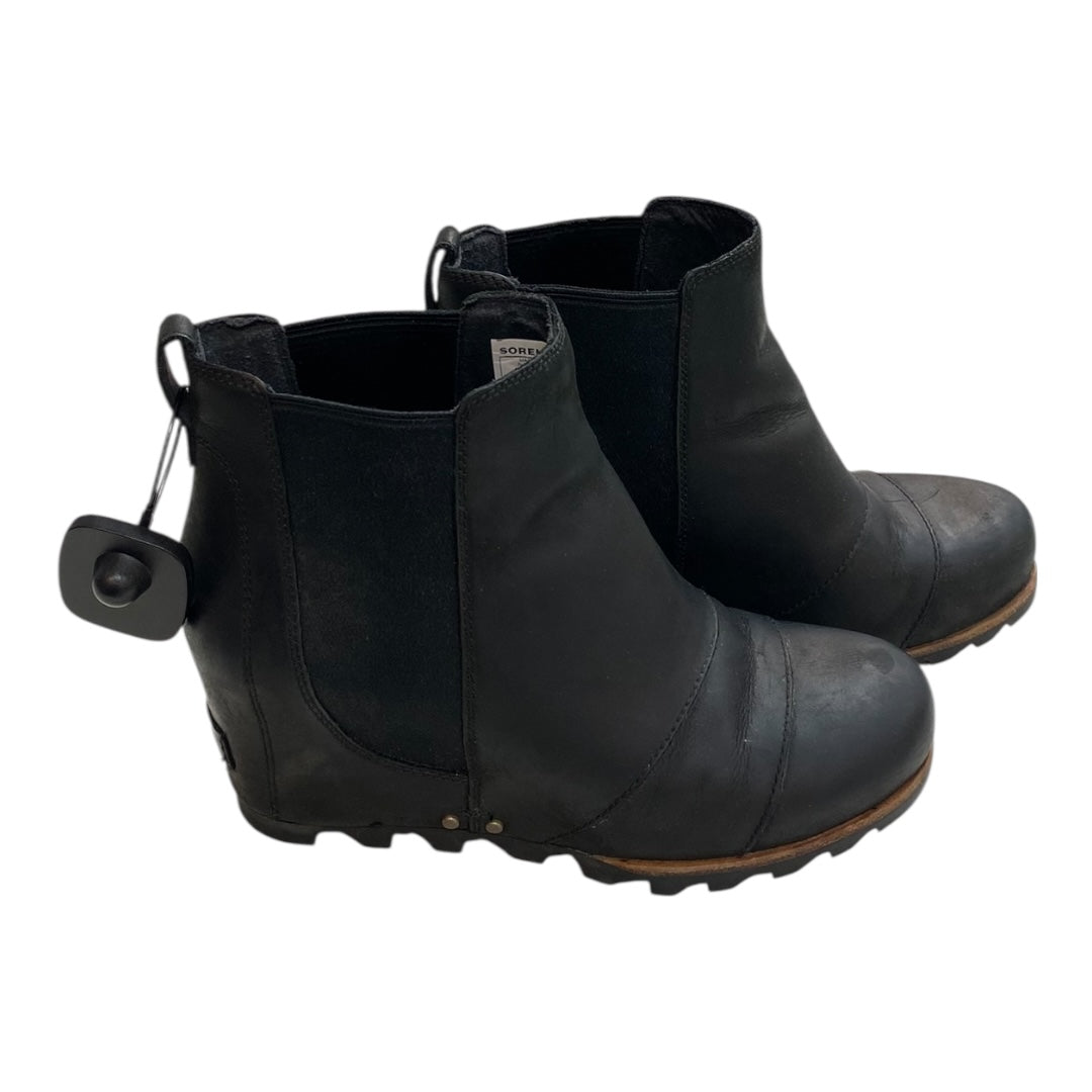 Boots Designer By Sorel In Black, Size:8