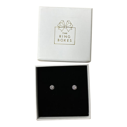 Earrings Sterling Silver By   The ring boxes In Silver