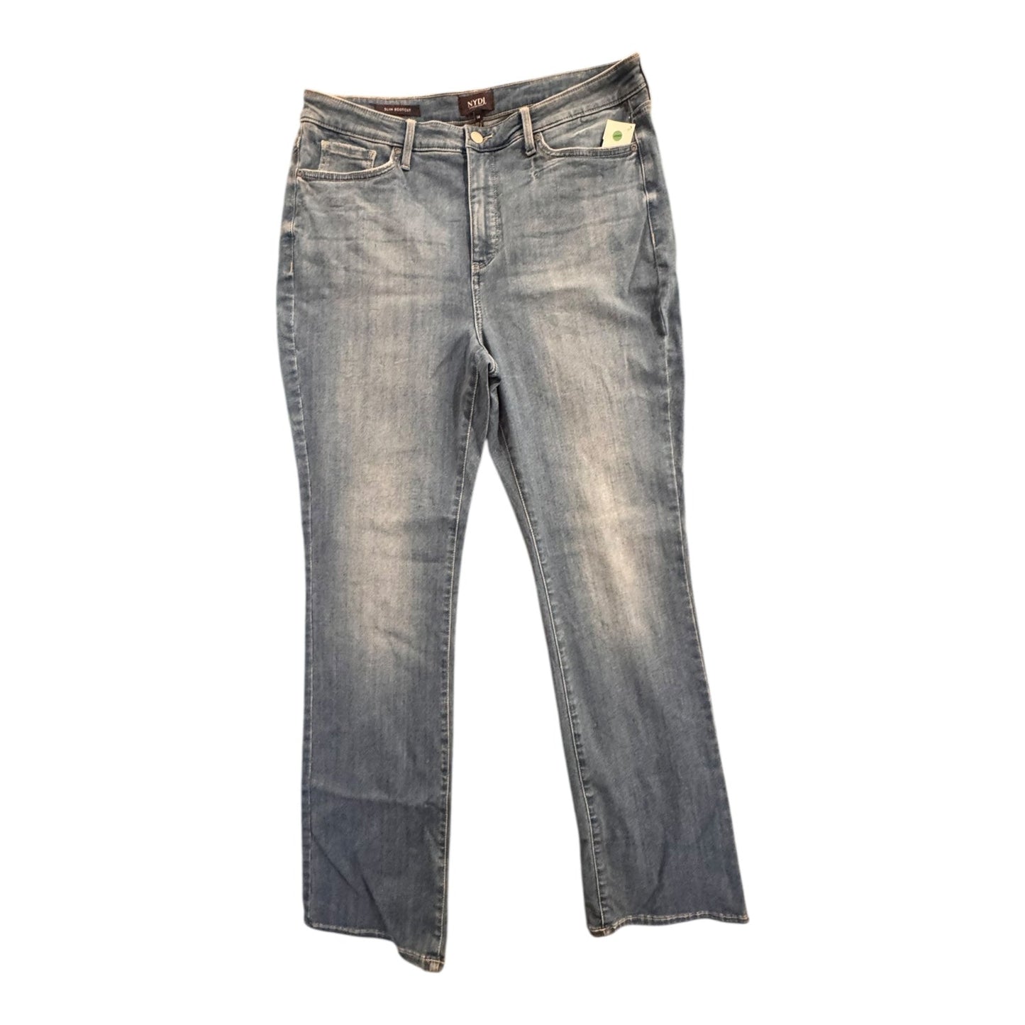 Jeans Straight By Not Your Daughters Jeans In Blue, Size:14