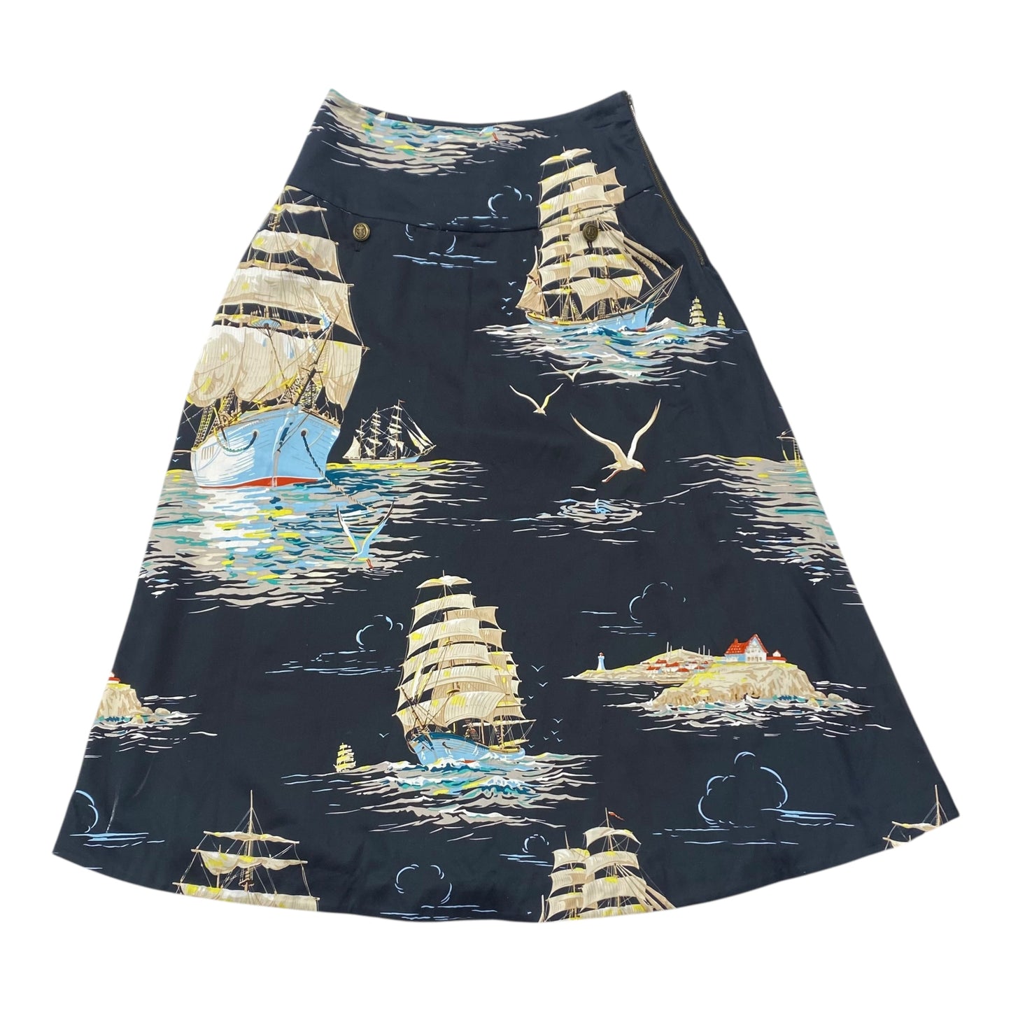 Skirt Maxi By Anthropologie In Multi, NWT! Size:0