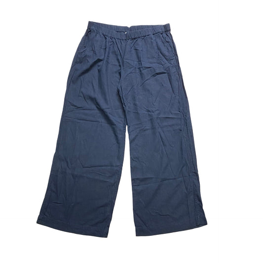 Pants Wide Leg By Caslon In Blue, Size:Xl