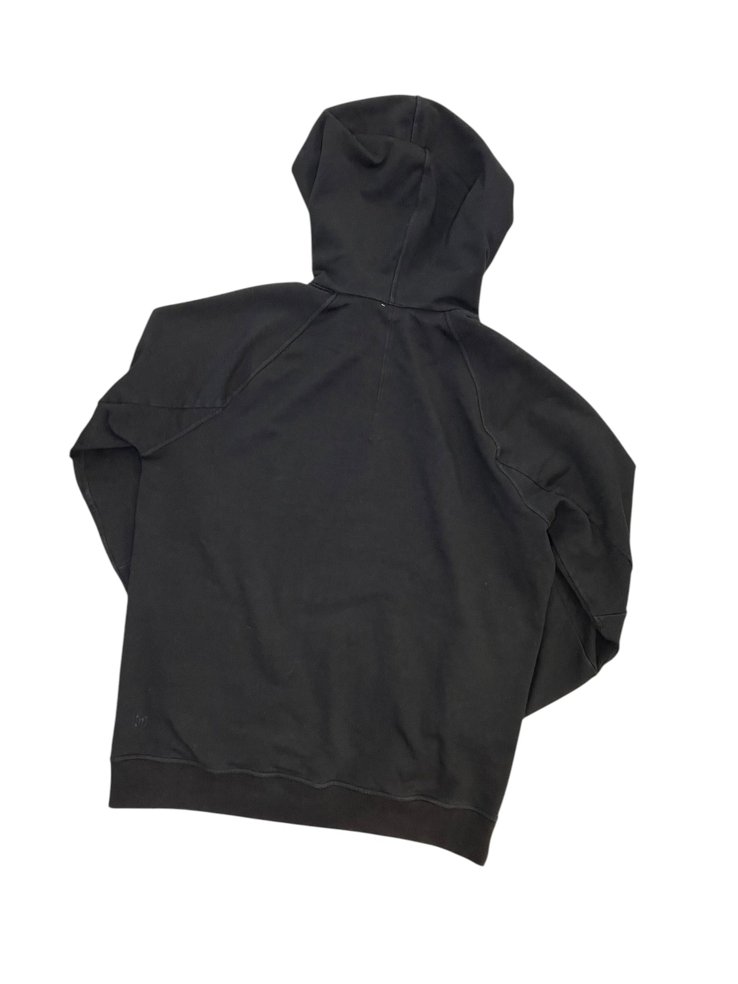 Athletic Sweatshirt Hoodie By Lululemon In Black, Size:M