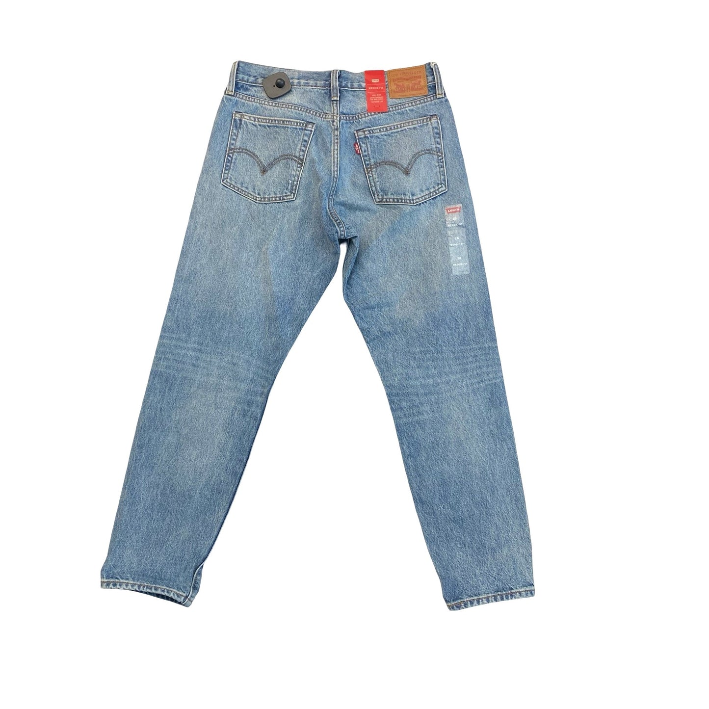 Jeans Straight By Levis In Blue Denim, Size:6