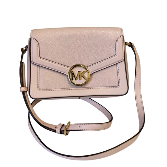 Crossbody Designer By Michael Kors In Pink, Size:Medium
