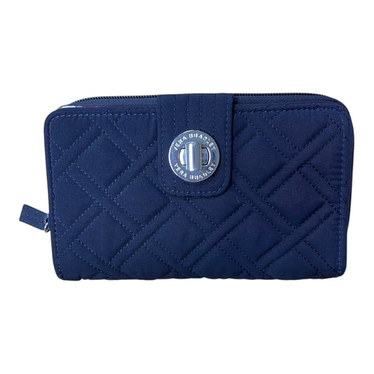 Wallet By Vera Bradley In Navy, Size:Large