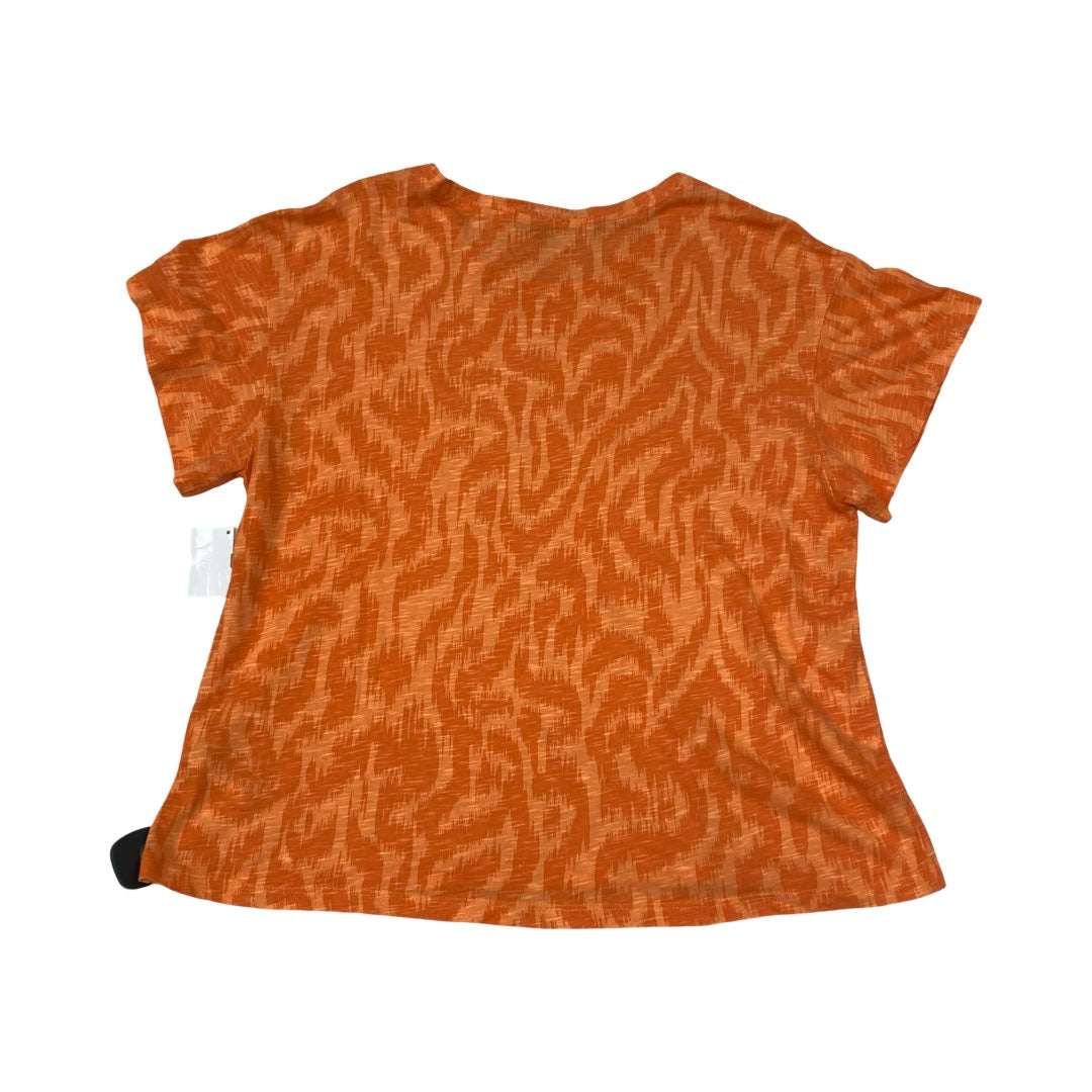 Top Ss By Democracy In Orange, Size:L