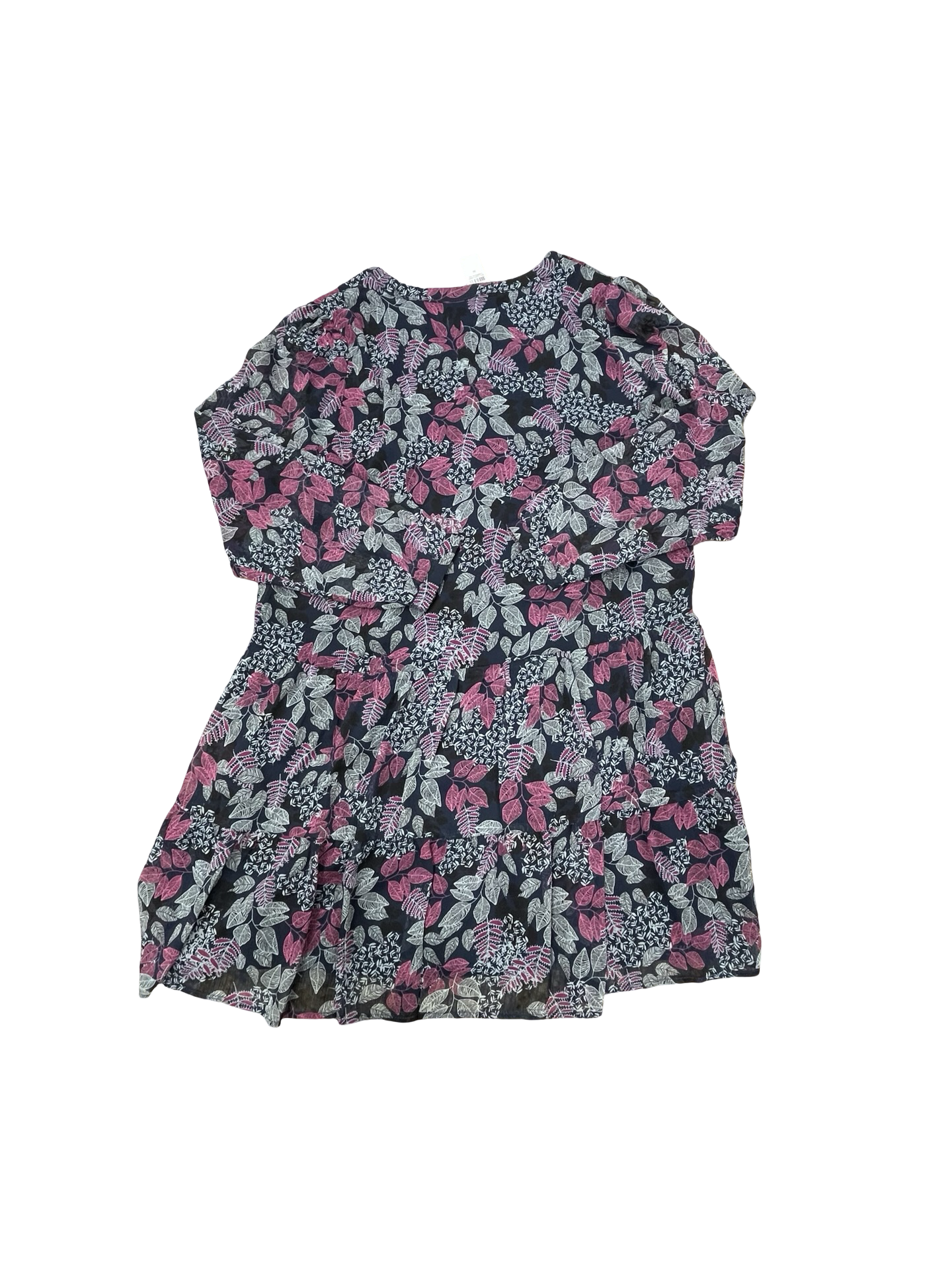 Dress Casual Midi By Loft In Multi, Size:M