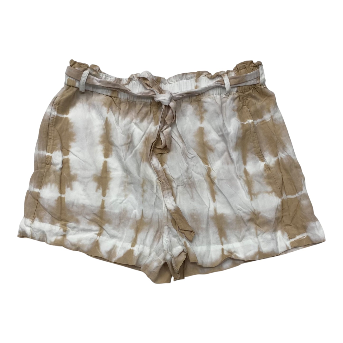 Shorts By Cloth & Stone In Cream & White, Size:L