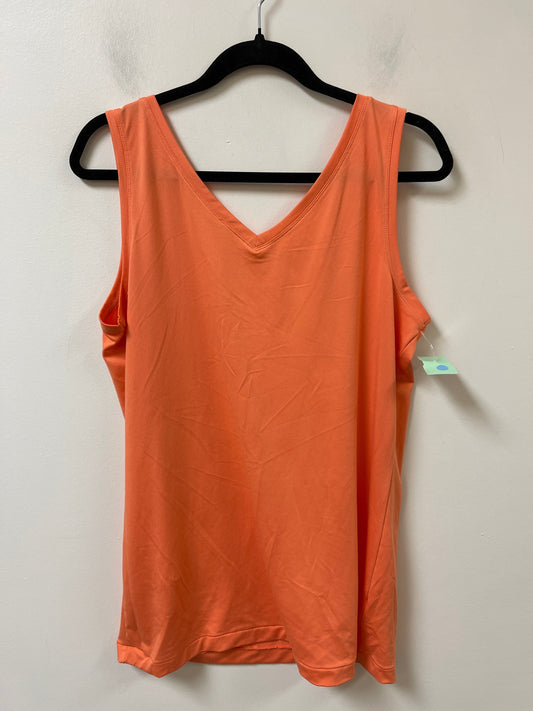 Tank Top By Clothes Mentor In Orange, Size:Xl