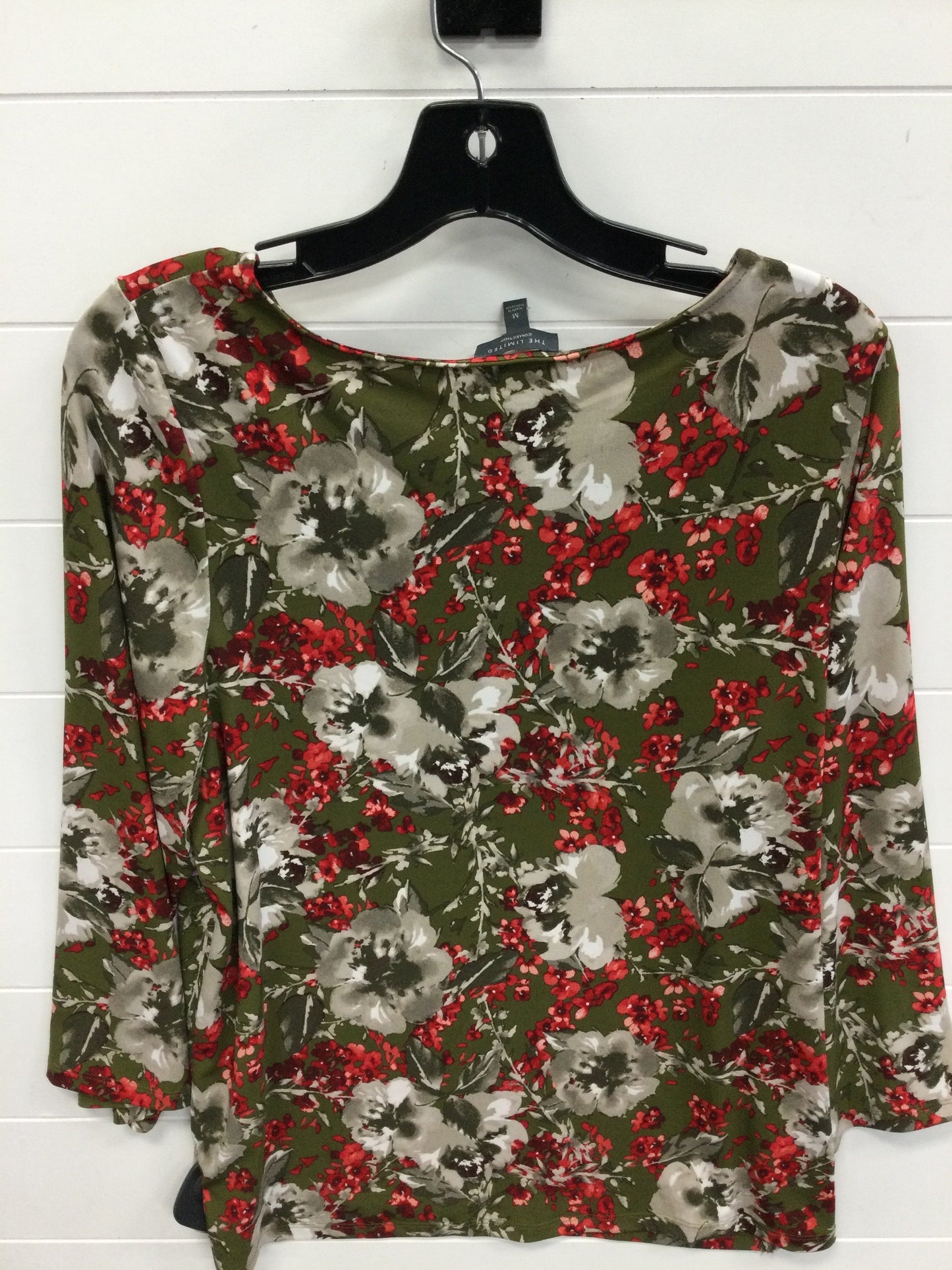 Top Ls By Limited In Green & Red, Size:M