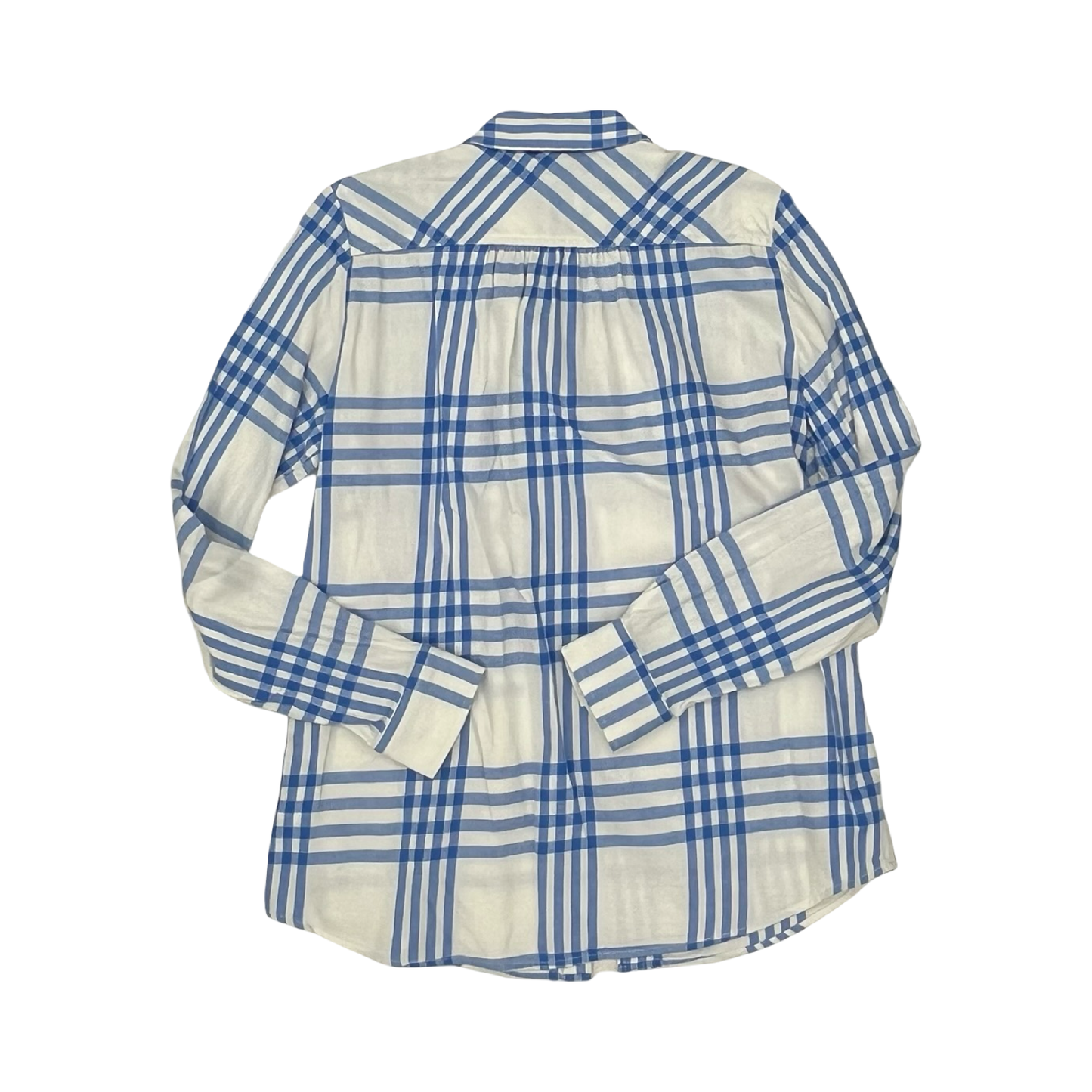 Top Ls By Lands End In Blue & White, Size:M
