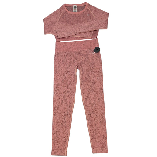 Athletic Pants 2Pc By Gym Shark In Pink, Size:Xl