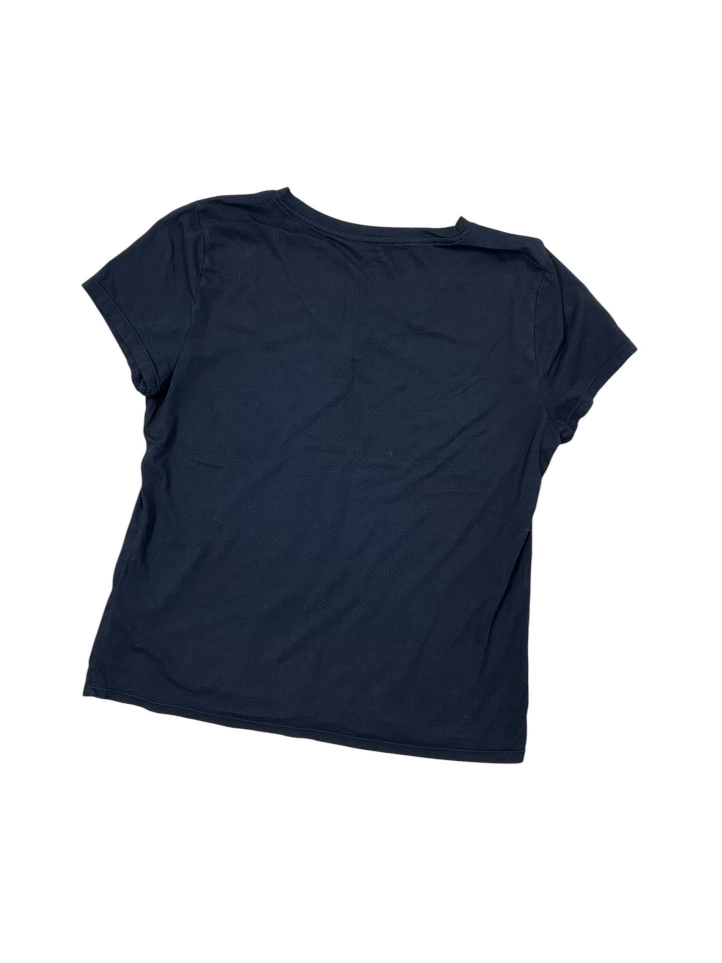 Top Ss By Calvin Klein In Black, Size:Xl