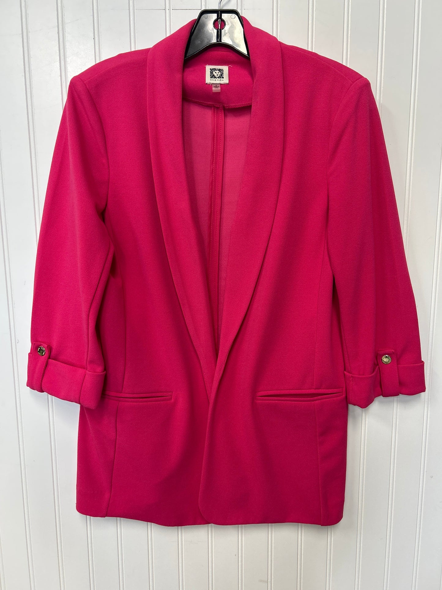 Blazer By Anne Klein In Pink, Size:S