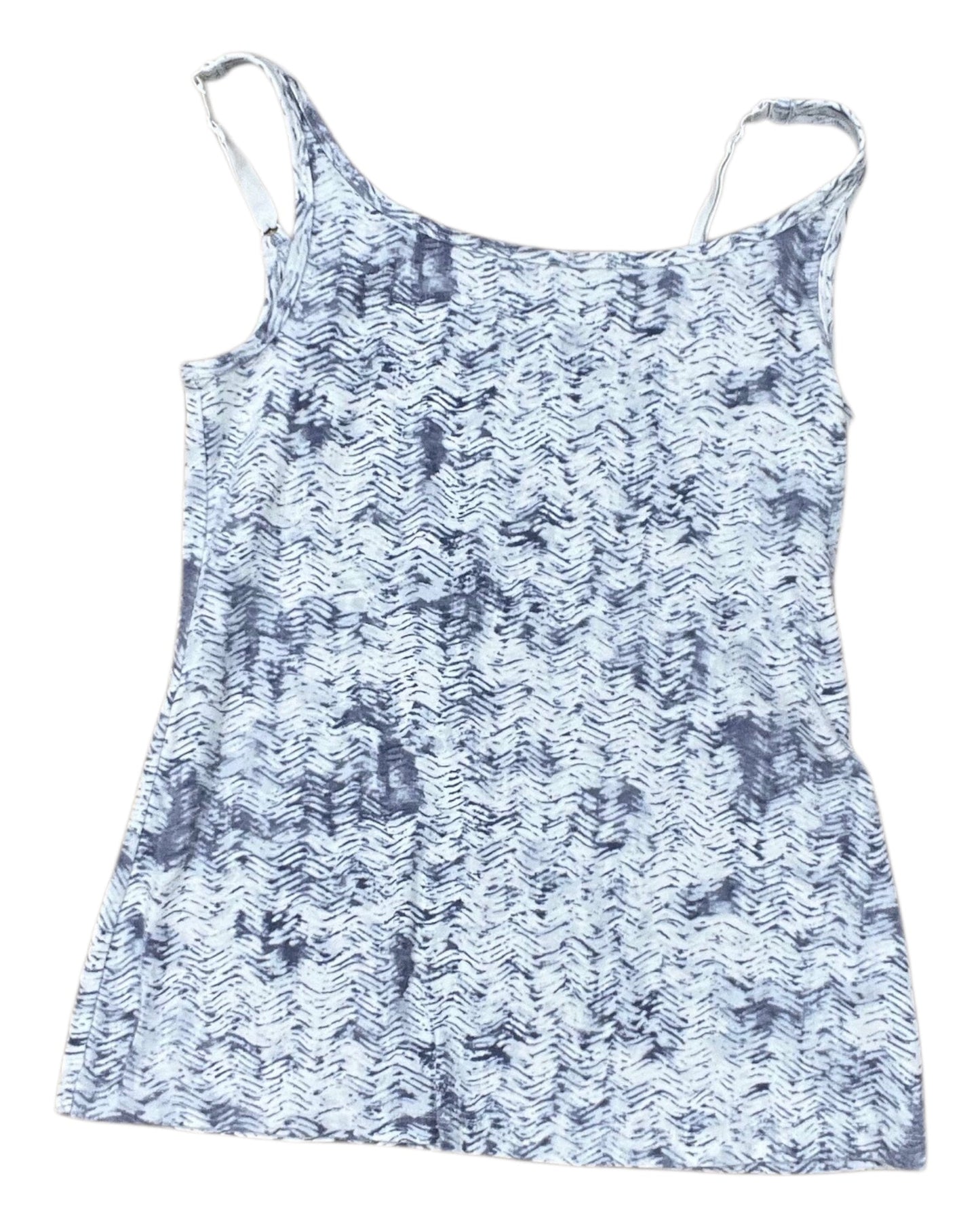 Top Cami By Ruff Hewn In Blue & White, Size:L