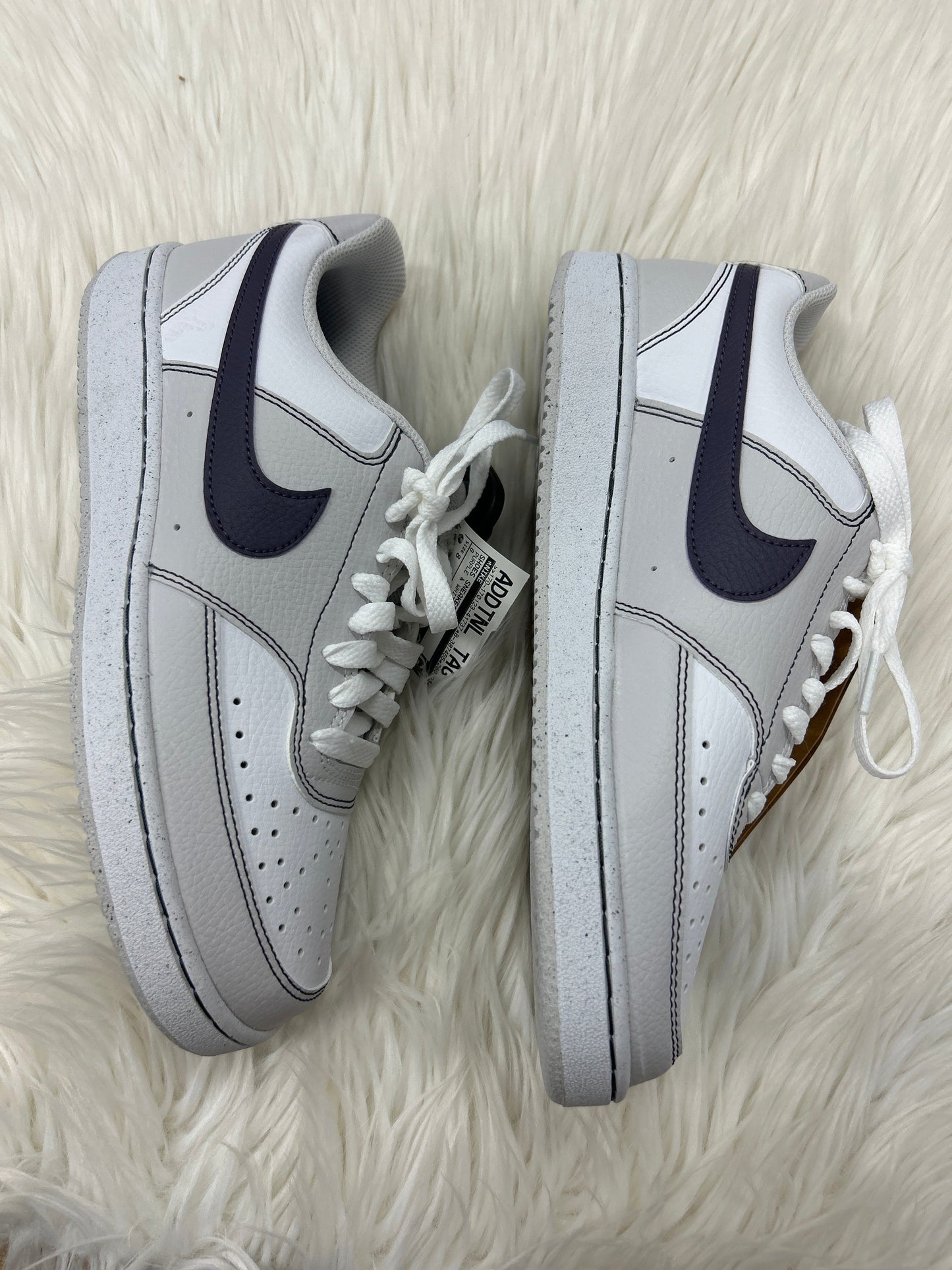Shoes Sneakers By Nike In Purple & White, Size:8