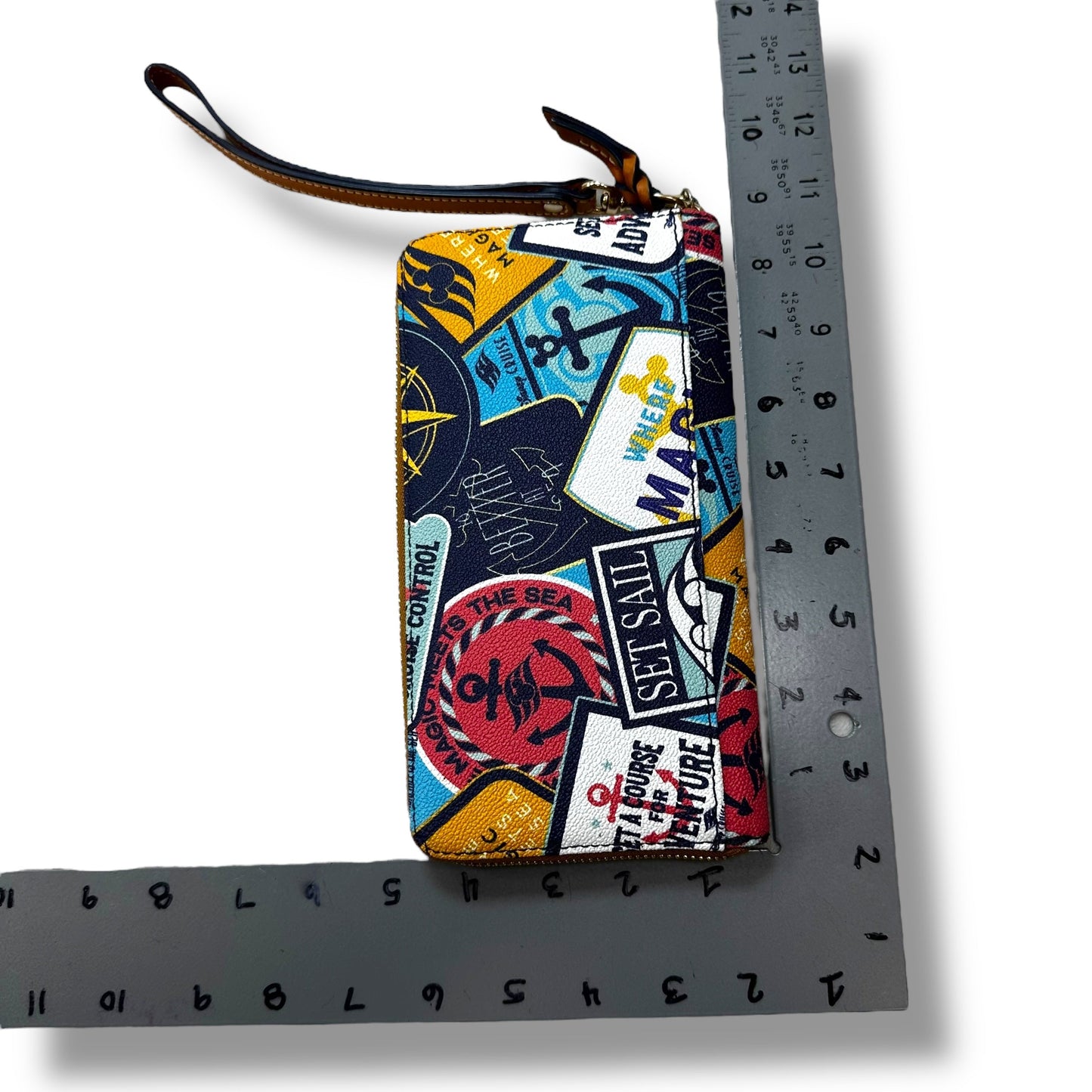 Disney Cruise Line Wallet Designer By Dooney And Bourke, Size: Large