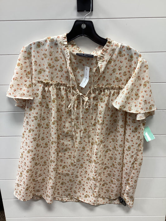 Top Ss By Lane Bryant In Floral Print, Size:18