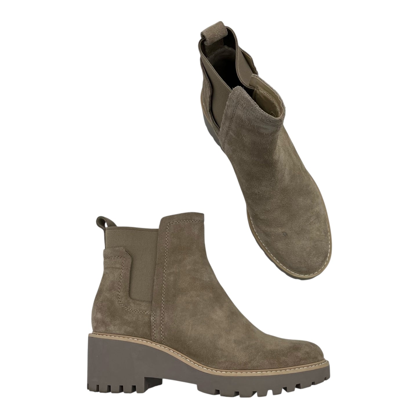 Boots Leather By Dolce Vita In Tan, Size:7.5