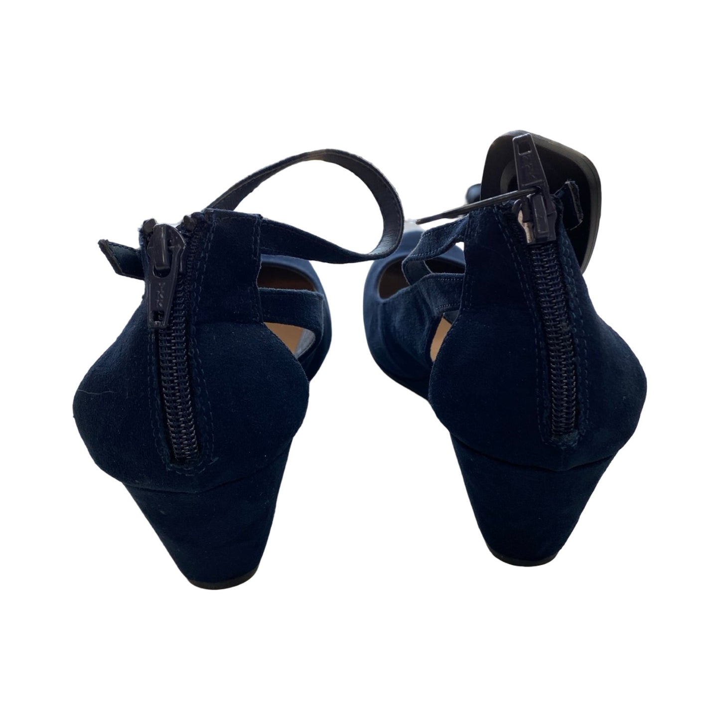 Shoes Heels Block By Clothes Mentor In Blue, Size:11