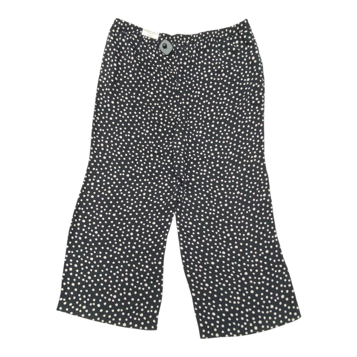 Pants Wide Leg By Chicos In Polkadot Pattern, Size:4