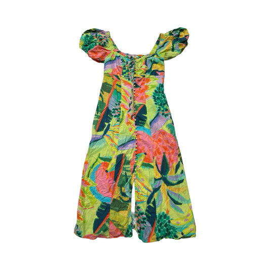 Dress Casual Maxi By Farm Rio In Multi, Size:Mp