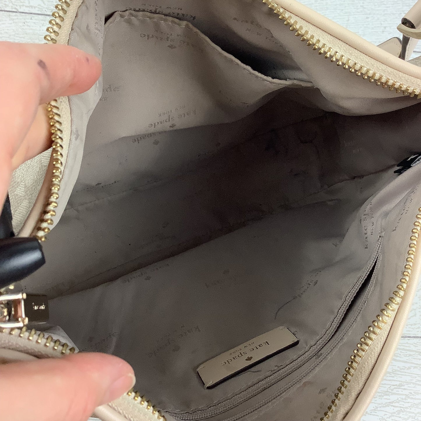 Handbag Designer By Karl Lagerfeld, Size: Medium