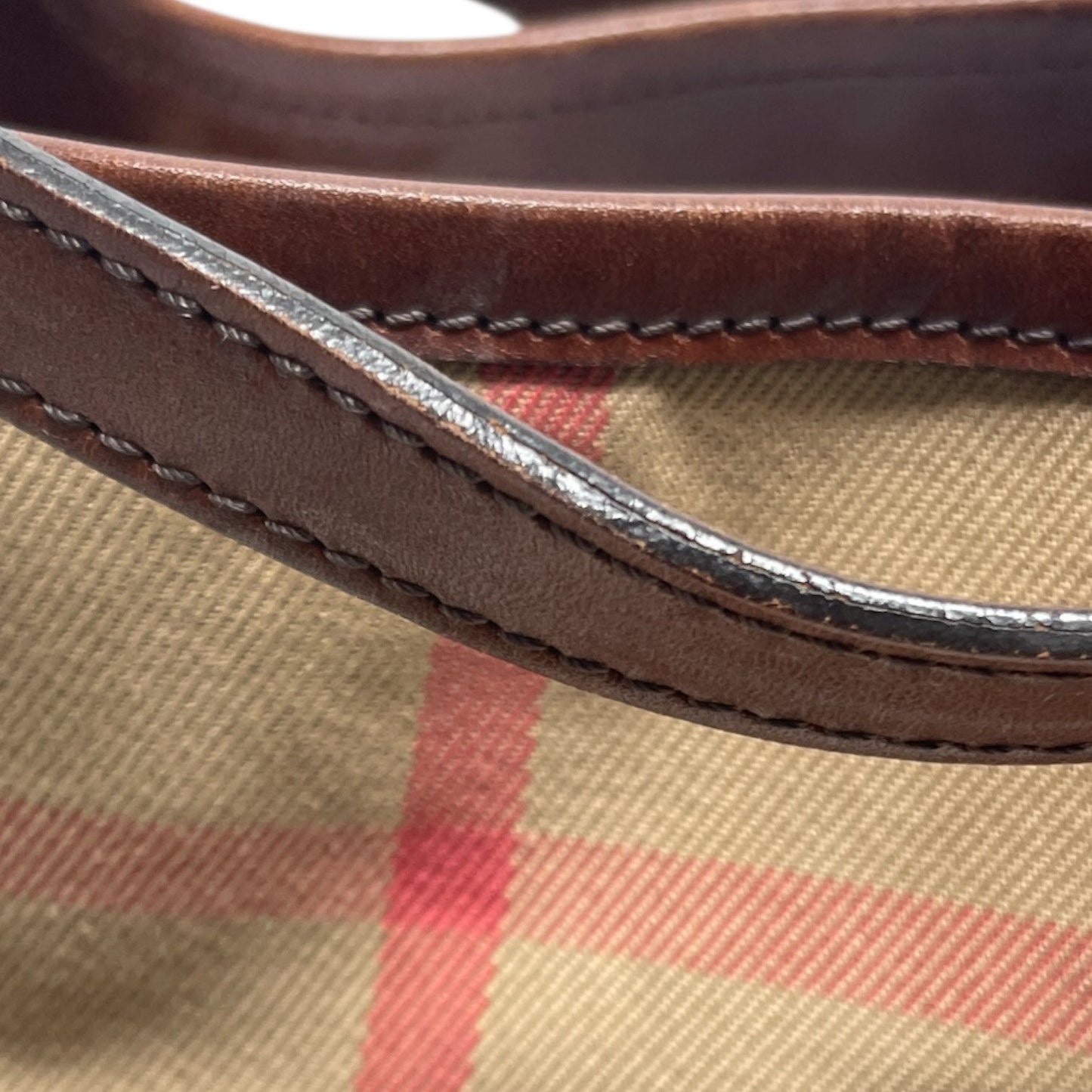 Tote Luxury Designer By Burberry, Size: Medium