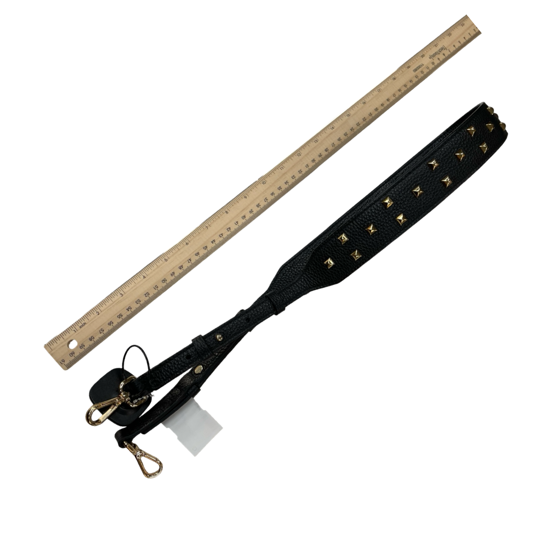 Accessory Designer Tag By Michael Kors In Black & Gold