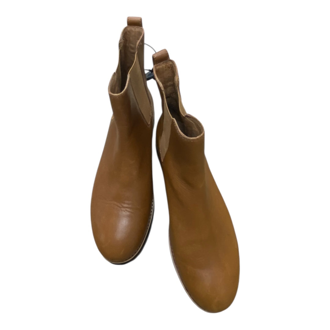 Boots Ankle Flats By Madewell In Brown, Size:9