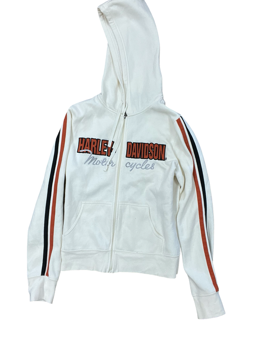 Jacket Other By Harley Davidson In Cream, Size:M