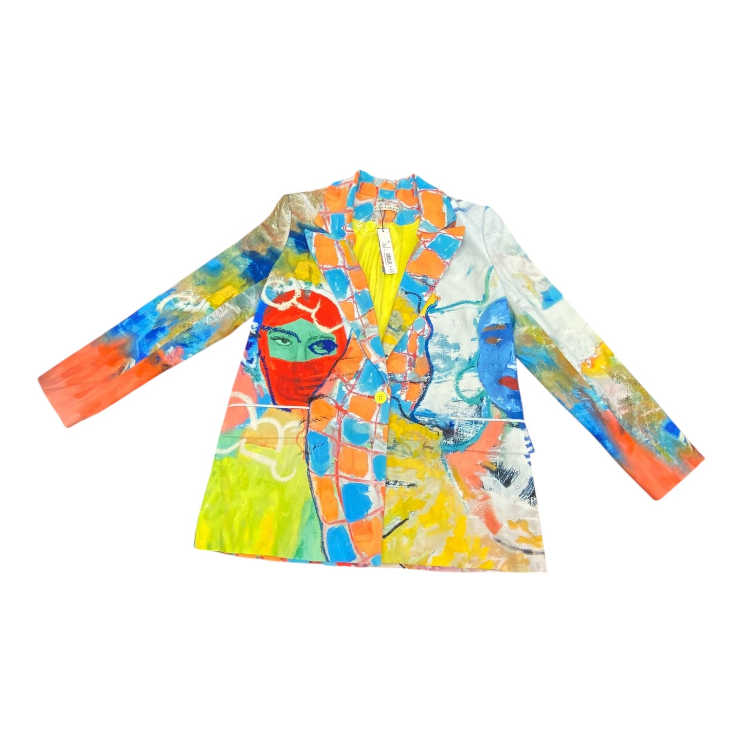 Blazer Designer By Alice + Olivia In Multi, Size:12