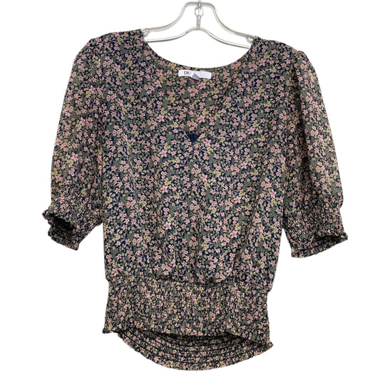 Top Ss By Dr2 In Floral Print, Size:Xs