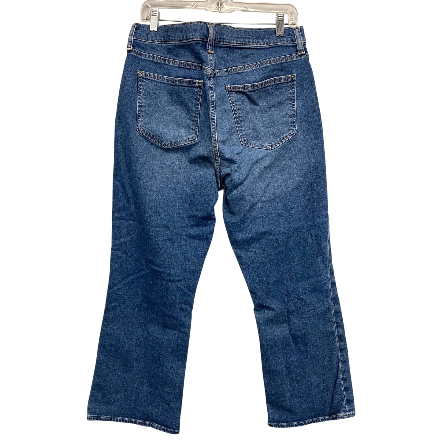 Jeans Straight By Gap In Blue Denim, Size:14