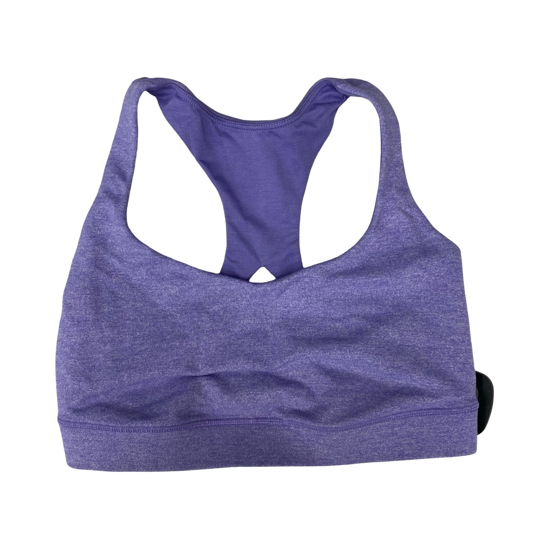 Athletic Bra By Lululemon In Purple, Size:4