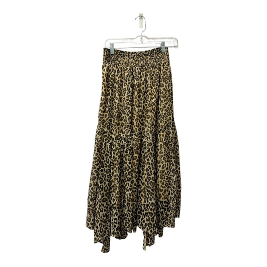 Skirt Maxi By American Eagle In Animal Print, Size:0