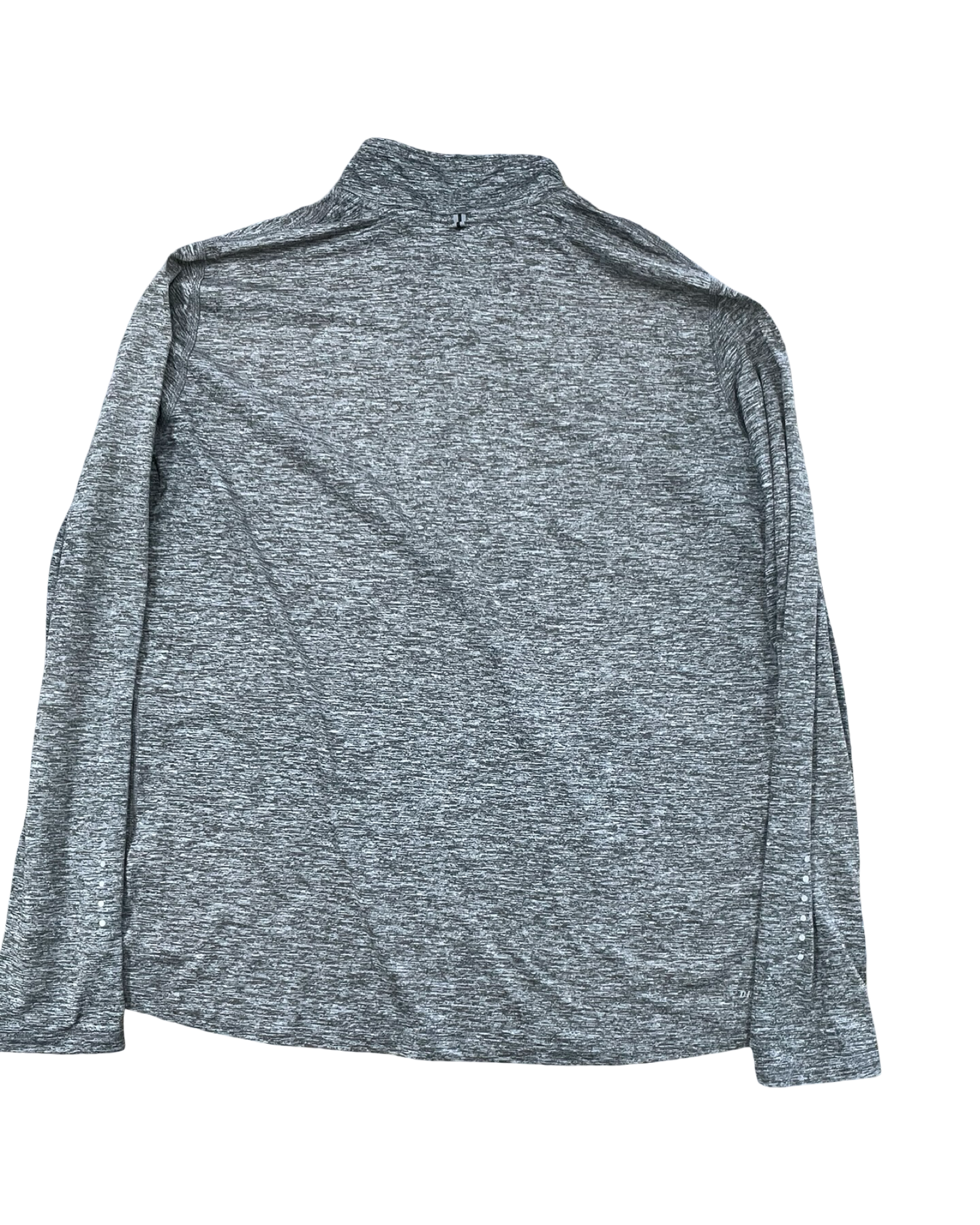 Athletic Top Ls Collar By Nike In Grey, Size:1X