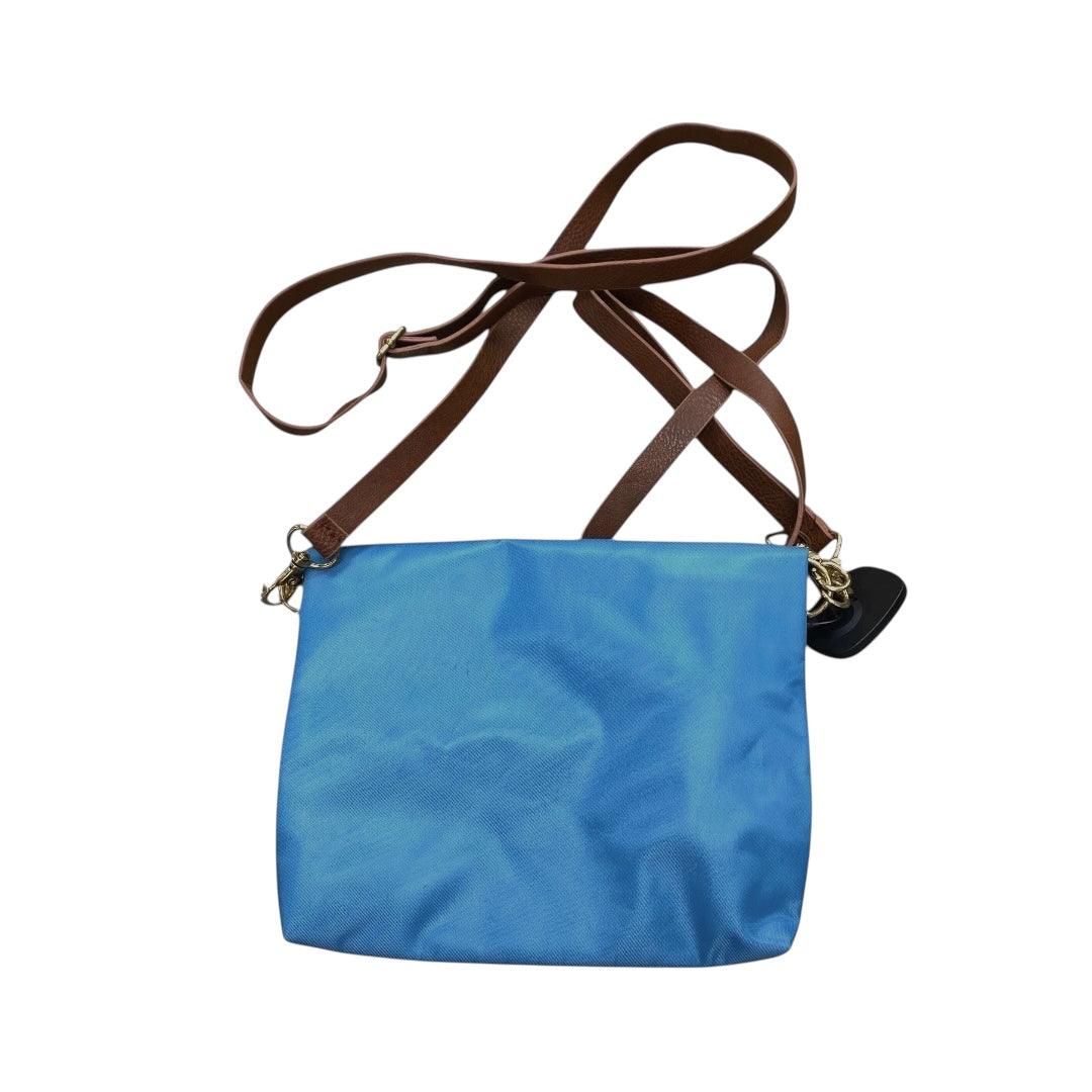Crossbody By Clothes Mentor In Blue, Size:Medium