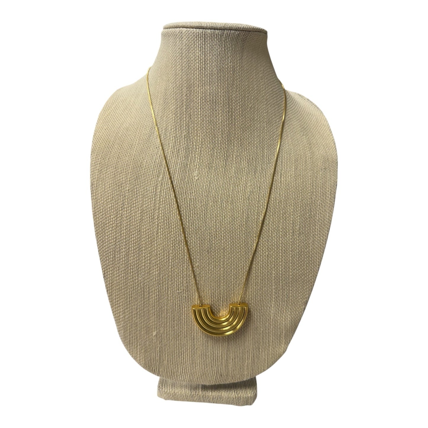 Necklace Pendant By Madewell In Gold